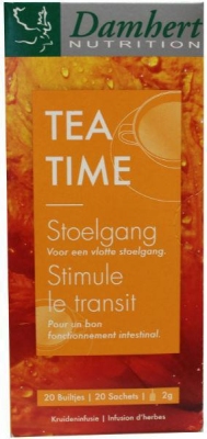 Foto van Damhert tea time stoelgangthee 20st via drogist