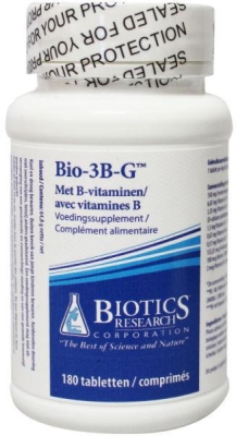 Foto van Biotics bio 3b g 180tab via drogist