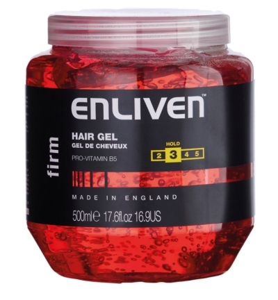 Foto van Enliven for men hairgel extreme red 500ml via drogist