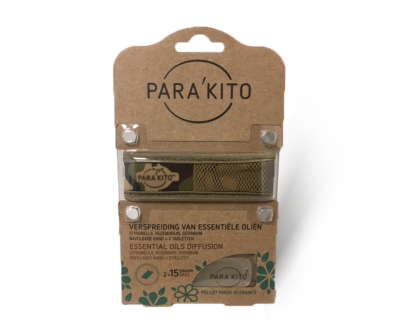 Parakito armband design camouflage met 2 tabletten 1st  drogist