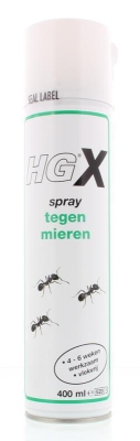 Foto van Hg anti-insecten x spray tegen mieren 400ml via drogist