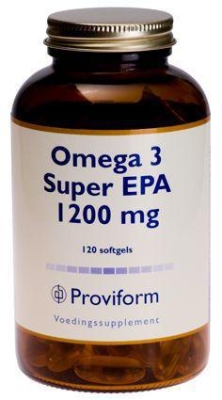 Foto van Proviform omega 3 super epa 1200mg 120sft via drogist
