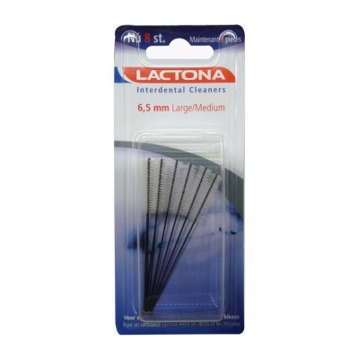 Lactona interdental cleaner l/m 6.5 8st  drogist