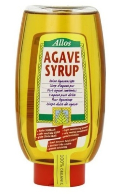 Foto van Allos agave siroop dispens bio 6 x 500ml via drogist