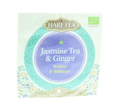 Foto van Hari tea tea within & without jasmine tea & ginger 10st via drogist