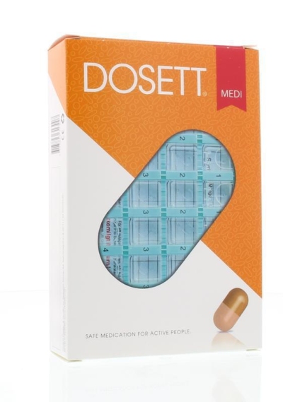 Foto van Dosett dosett doseerbox medicator 1st via drogist