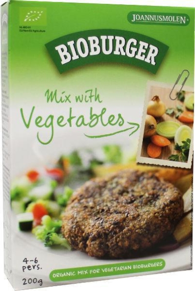 Foto van Bioburger groentenburger 200g via drogist