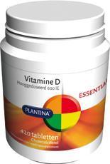 Foto van Plantina vitamine d 600ie 420tab via drogist