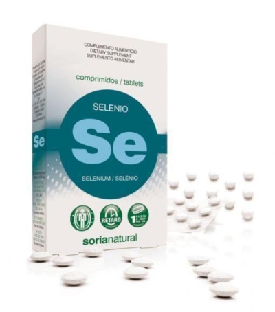 Soria natural selenium retard 55 mcg 24tb  drogist