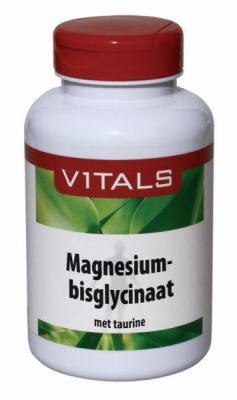 Foto van Vitals magnesiumbisglycinaat 100 mg 60tab via drogist