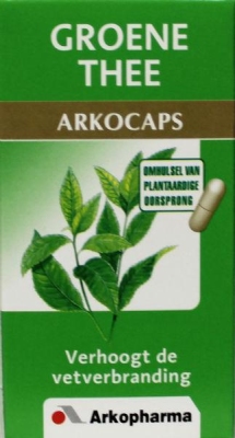 Foto van Arkocaps groene thee 45 capsules via drogist