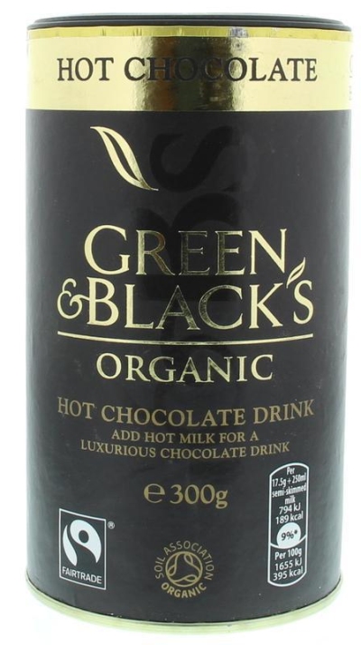 Foto van Green & black's hot chocolate 6 x 300g via drogist
