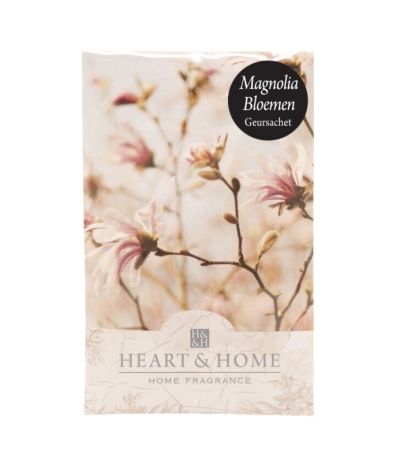 Foto van Heart & home geursachet - magnolia bloemen 1st via drogist