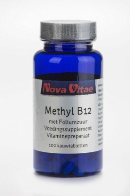 Foto van Nova vitae methyl b12 foliumzuur 100kt via drogist