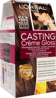 Foto van L'oréal paris casting creme gloss haarverf donkerblond 600 verp via drogist
