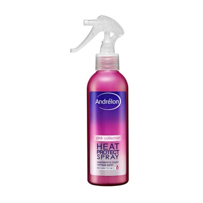Andrelon heat protect spray pink 200ml  drogist