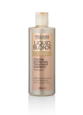 Foto van Pro:voke shampoo liquid blonde colour activating treatment 200ml via drogist