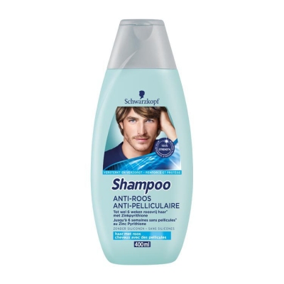 Foto van Schwarzkopf shampoo anti roos 400ml via drogist