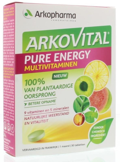 Arkopharma pure energy 30tab  drogist