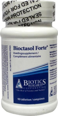 Foto van Biotics bioctasol forte 6000mcg 90tab via drogist