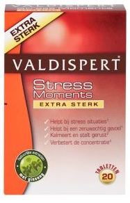 Foto van Valdispert stress moments extra sterk 20st via drogist