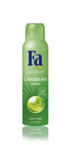 Foto van Fa deodorant spray caribbean lemon 150ml via drogist