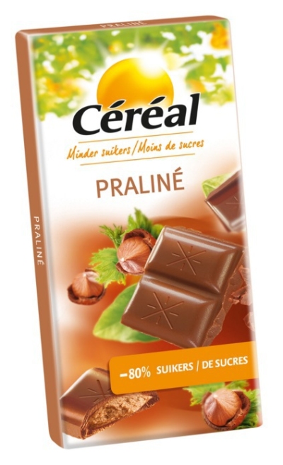Foto van Cereal tablet praline maltitol 100g via drogist