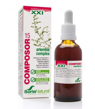 Soria natural composor 15 artemisia complex xxl 50ml  drogist