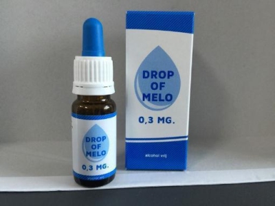 Foto van Enra drop of melatonine 0,3 mg 10ml via drogist
