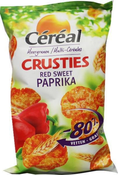 Foto van Cereal crusty delight red sweets paprika 85g via drogist