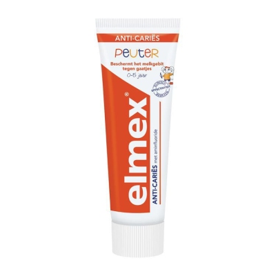 Elmex tandpasta peuter 0-5 jaar 75ml  drogist