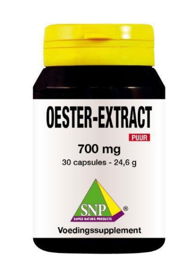 Foto van Snp oester extract 700 mg puur 30ca via drogist