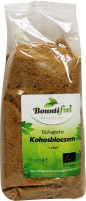 Foto van Bountiful kokosbloesem suiker bio 500g via drogist