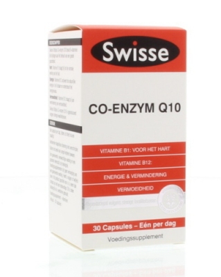 Foto van Swisse co-enzym q10 30st via drogist