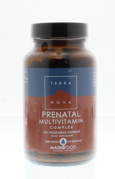 Foto van Terranova prenatal multivitamin complex 100ca via drogist