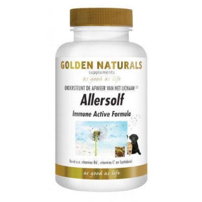 Golden naturals allesolf immune actieve formule 60cap  drogist