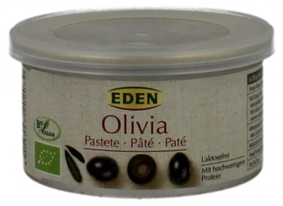 Foto van Eden pate olijf vegetar 125gr via drogist