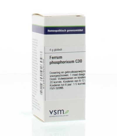 Vsm ferrum phosphoricum c30 4g  drogist