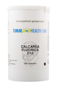 Foto van Timm health care calcarea fluor d12 1 300tab via drogist