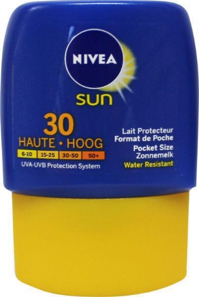 Foto van Nivea zonnebrand crème spf30 50ml via drogist