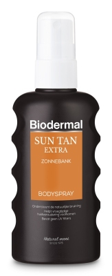 Foto van Biodermal sun tan extra spray 175ml via drogist