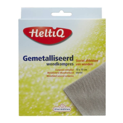 Heltiq wondcompres gemetalisrd 5st  drogist