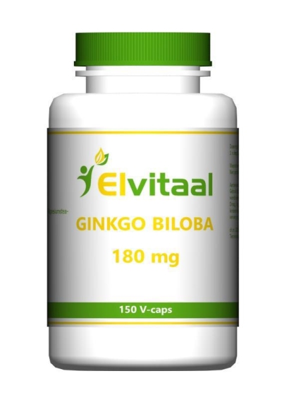 Foto van Elvitaal ginkgo biloba 150st via drogist