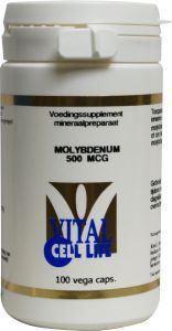 Vital cell life molybdenum 500mcg 100cap  drogist