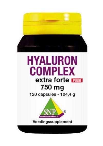 Foto van Snp hyaluron complex 750 mg puur 120ca via drogist
