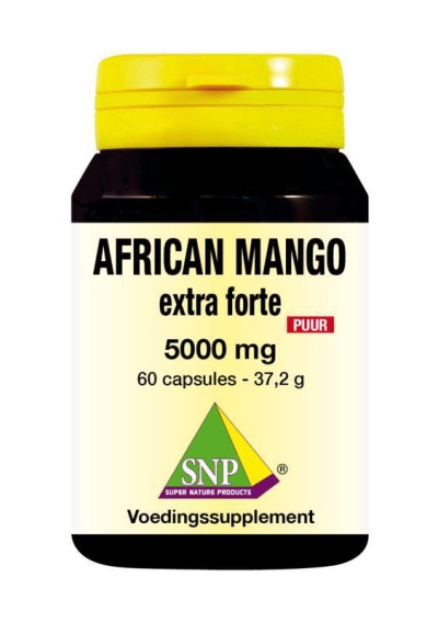 Foto van Snp african mango extract 5000 mg puur 60ca via drogist