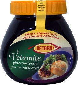 Foto van Vetara vetamite gistextract pasta 8 x 8 x 200g via drogist