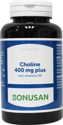 Foto van Bonusan choline 400 mg plus 90tab via drogist