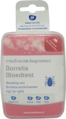 Foto van Medivere borrelia bloedtest 1st via drogist