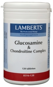 Foto van Lamberts glucosamine & chondroitine 120tab via drogist